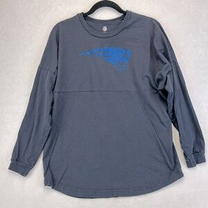 NFL ProLine New England Patriots Long Sleeve Spirit Jersey Size Medium
